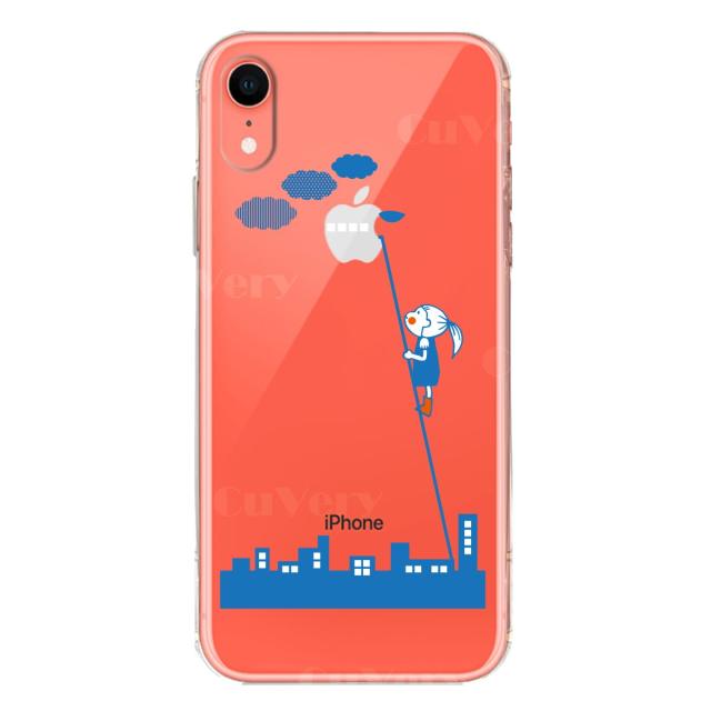 iPhoneXR ケース クリア ソフト UFO スマホケース ワイヤレス充電対応 ソフトスマホケース 送料無料-2