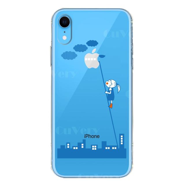 iPhoneXR ケース クリア ソフト UFO スマホケース ワイヤレス充電対応 ソフトスマホケース 送料無料-4