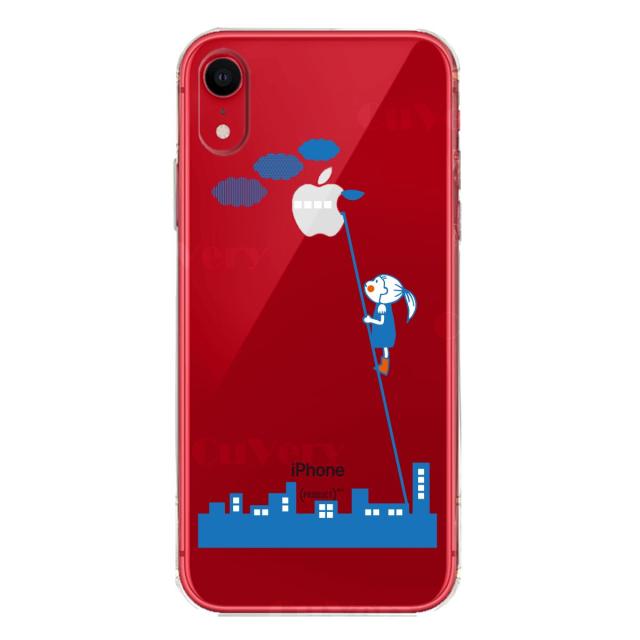 iPhoneXR ケース クリア ソフト UFO スマホケース ワイヤレス充電対応 ソフトスマホケース 送料無料-6