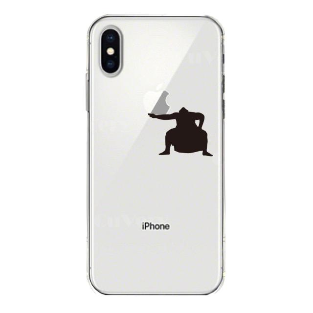 iPhoneX ケース iPhoneXS ケース ソフト おすもうさん 雲竜型 スマホケース ソフトスマホケース 送料無料-3