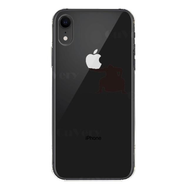 iPhoneXR ケース クリア ソフト おすもうさん 雲竜型 スマホケース ワイヤレス充電対応 ソフトスマホケース 送料無料-5