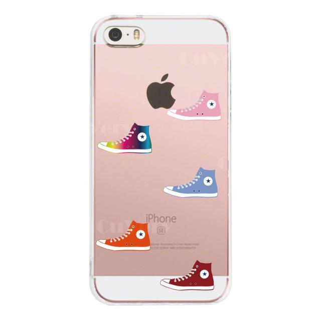 iPhone5 iPhone5s ケース クリア スニーカー スマホケース ハード スマホケース ハード 送料無料-2