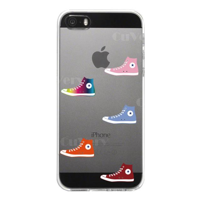 iPhone5 iPhone5s ケース クリア スニーカー スマホケース ハード スマホケース ハード 送料無料-4
