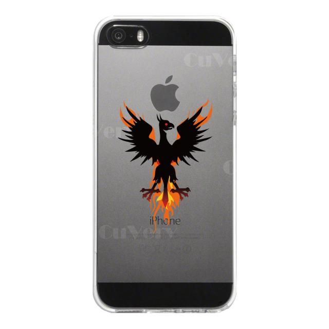 iPhone5 iPhone5s ケース クリア 幻獣 ドラゴン スマホケース ハード スマホケース ハード 送料無料-4