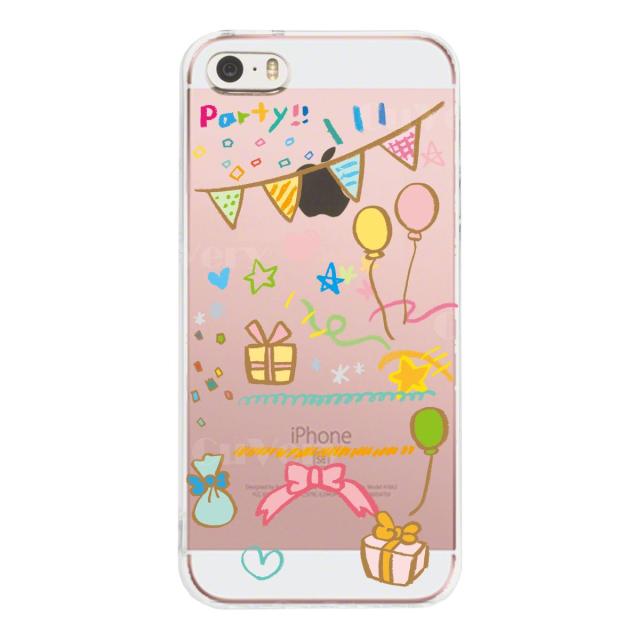 iPhone5 iPhone5s ケース クリア party パーティー スマホケース ハード スマホケース ハード 送料無料-2