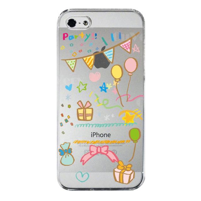 iPhone5 iPhone5s ケース クリア party パーティー スマホケース ハード スマホケース ハード 送料無料-3