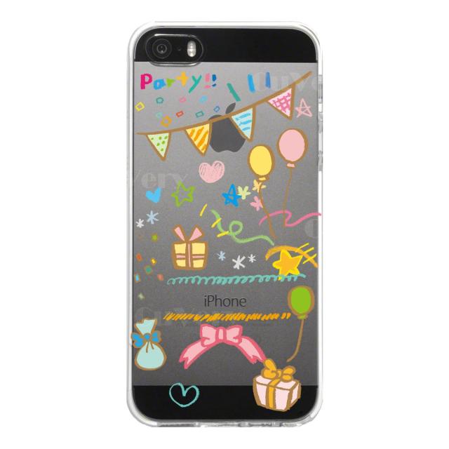 iPhone5 iPhone5s ケース クリア party パーティー スマホケース ハード スマホケース ハード 送料無料-4