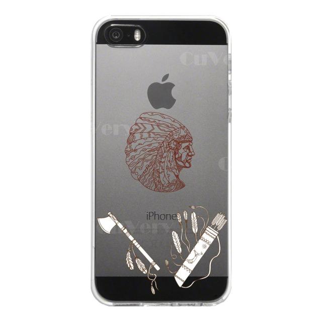 iPhone5 iPhone5s ケース クリア ネイティブアメリカン スマホケース ハード スマホケース ハード 送料無料-3