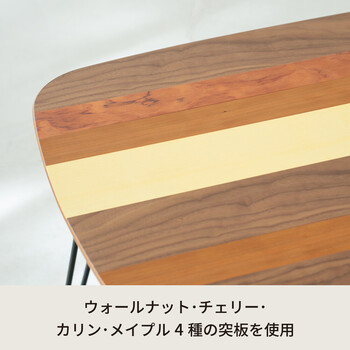 ミックステーブル 幅60cm 折りたたみ 木製 ヴィンテージ スリム 送料無料-3