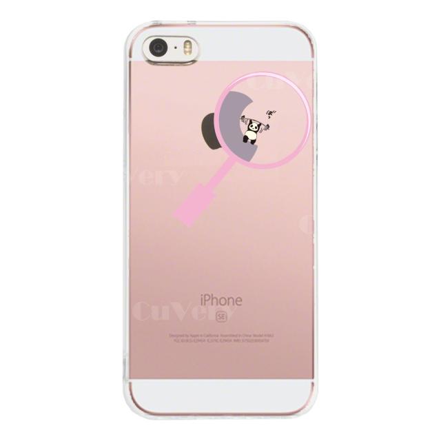 iPhone5 iPhone5s ケース クリア よく見たら パンダ トレーニング中 スマホケース ハード スマホケース ハード 送料無料-2