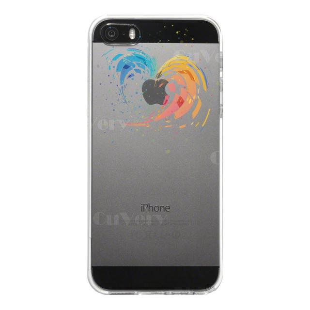 iPhone5 iPhone5s ケース クリア 幾何学 ハート スマホケース ハード スマホケース ハード 送料無料-4