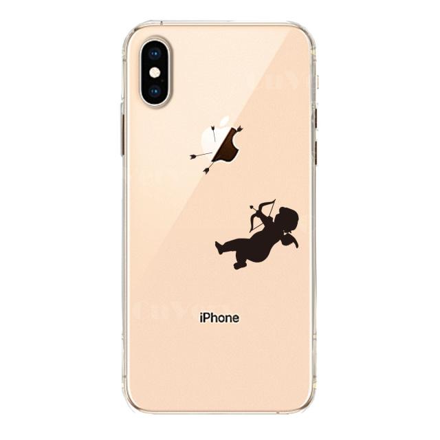 iPhoneX ケース iPhoneXS ケース ソフト キューピット スマホケース ソフトスマホケース 送料無料-1