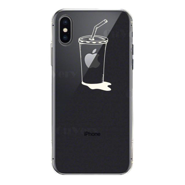 iPhoneX ケース iPhoneXS ケース ソフト アップルジュース ホワイト スマホケース ソフトスマホケース 送料無料-2