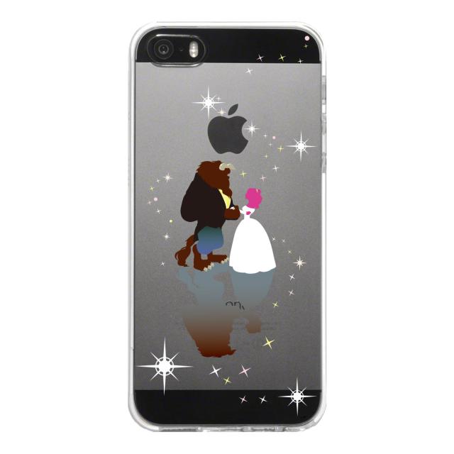 iPhone5 iPhone5s ケース クリア 美女と野獣 スマホケース ハード スマホケース ハード UA7291086-8902 送料無料-3