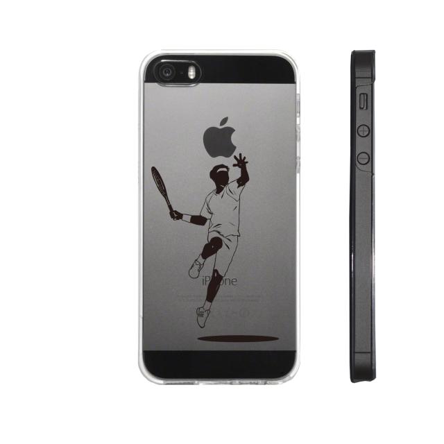 iPhone5 iPhone5s ケース クリア テニス スマホケース ハード スマホケース ハード 送料無料-2
