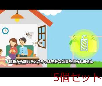 虫コナーズ プレートタイプ 簡単虫よけ 無臭 ２５０日用 5個セット 送料無料-2