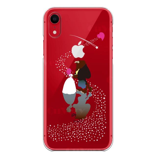 iPhone11 ケース クリア美女と野獣 星 の 祝福 スマホケース 側面ソフト 背面ハード ハイブリッド 送料無料-6