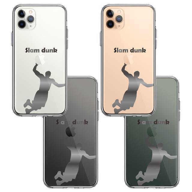 iPhone11pro ケース クリアバスケットボール スラムダンク スマホケース 側面ソフト 背面ハード ハイブリッド 送料無料-1