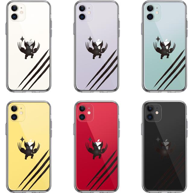 iPhone11 ケース クリア 映画パロディ ヒーロー スマホケース 側面ソフト 背面ハード ハイブリッド 送料無料-1