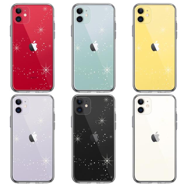 iPhone11 ケース クリア 天の川 スマホケース 側面ソフト 背面ハード ハイブリッド 送料無料-1