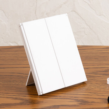 LED付女優卓上ミラー ビューティーミラー 鏡 三面鏡 光る 折りたたみ メイク 手鏡 送料無料-8