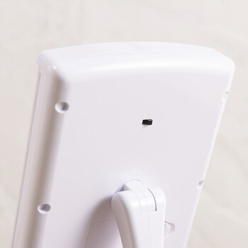 LED付女優卓上ミラー キレイミラー 鏡 三面鏡 光る 折りたたみ メイク 送料無料-8