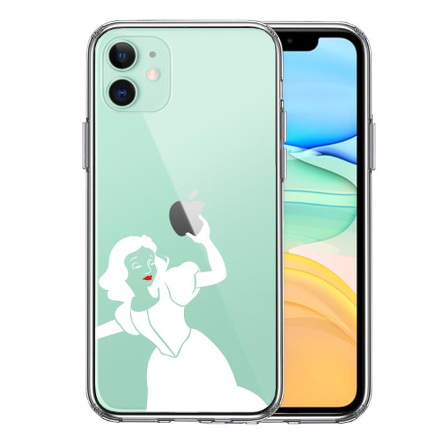 iPhone11 ケース クリア レディホワイト 白雪姫 スマホケース 側面ソフト 背面ハード ハイブリッド 送料無料-0