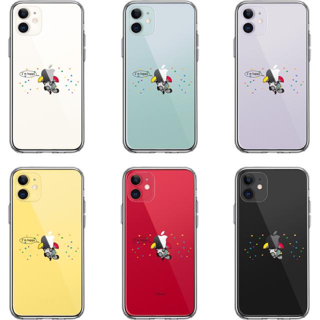 iPhone11 ケース クリア ぶんぶく茶釜 スマホケース 側面ソフト 背面ハード ハイブリッド 送料無料-1