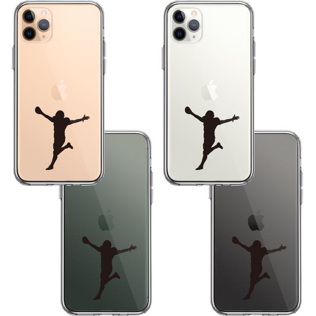 iPhone11pro ケース クリア アメフト タッチダウン 歓喜 スマホケース 側面ソフト 背面ハード ハイブリッド 送料無料-1