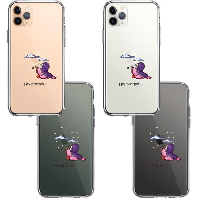 iPhone11pro ケース クリア かぐや姫 スマホケース 側面ソフト 背面ハード ハイブリッド 送料無料-1
