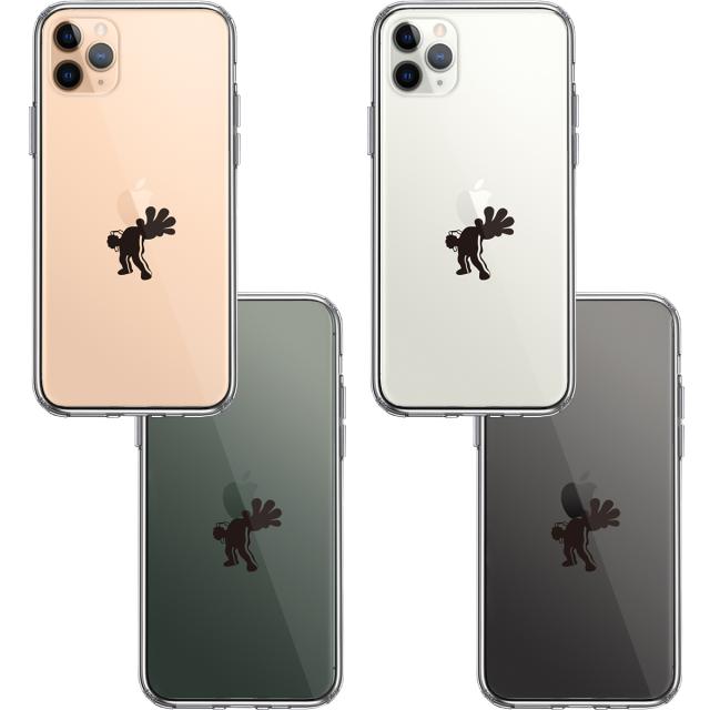 iPhone11pro ケース クリア 映画パロディ 天才 格闘家 2 スマホケース 側面ソフト 背面ハード ハイブリッド 送料無料-1