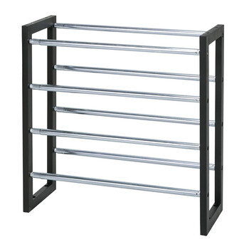 伸縮式シューズラック4段 送料無料-1