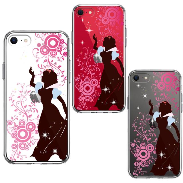 iPhoneSE ケース 第3世代 第2世代 クリア 白雪姫 1 スマホケース 側面ソフト 背面ハード ハイブリッド 送料無料-1