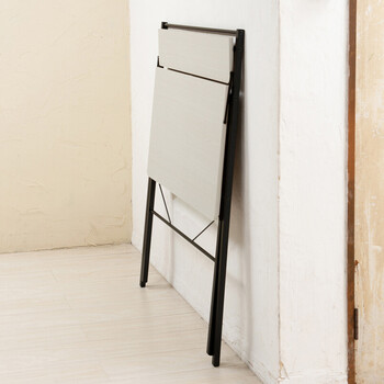 棚付折りたたみワークデスク テーブル 幅80cm 机 木目 収納 テレワーク PCデスク 送料無料-4