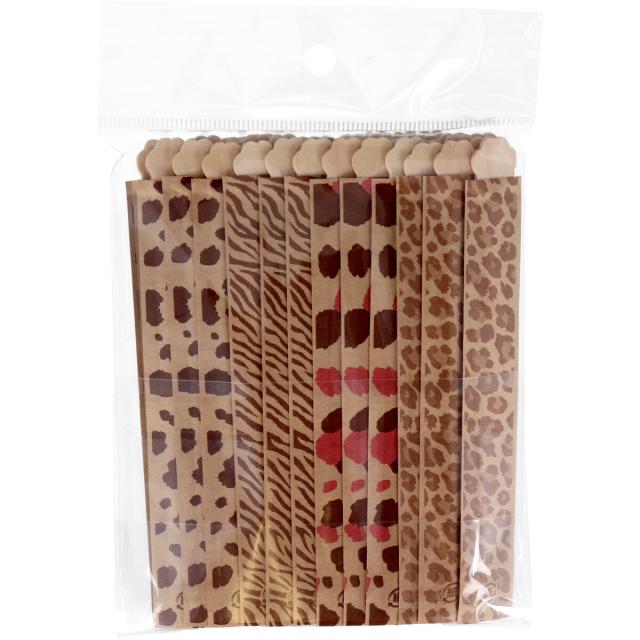 木製マドラー 肉球 4種×12本 48本入 12セット 送料無料-1