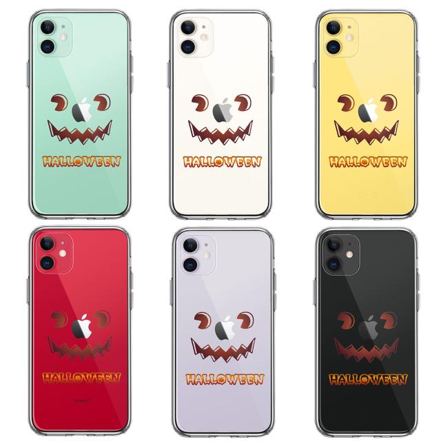 iPhone11 ケース クリア カバー ハロウィン Hapyy halloween 3 スマホケース 側面ソフト 背面ハード ハイブリッド 送料無料-1
