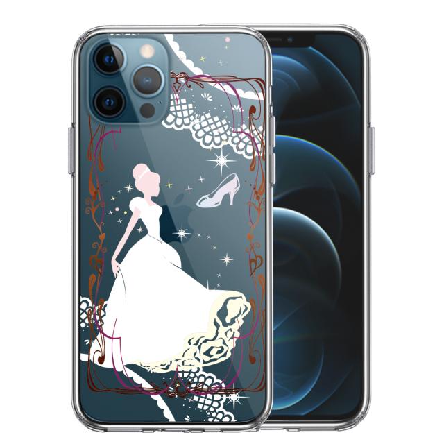 iPhone12Pro ケース クリア シンデレラ 2 スマホケース 側面ソフト 背面ハード ハイブリッド 送料無料-0