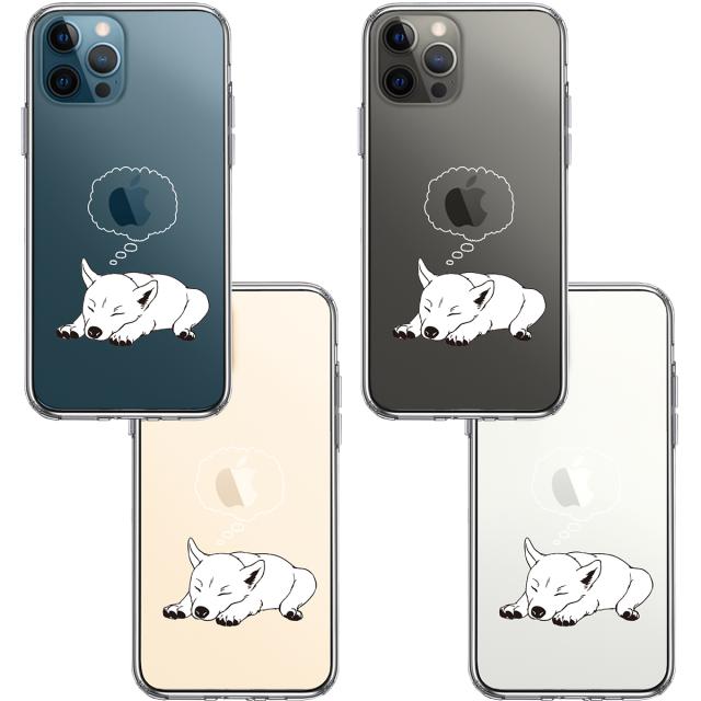 iPhone12Pro ケース クリア 柴犬 スマホケース 側面ソフト 背面ハード ハイブリッド 送料無料-1