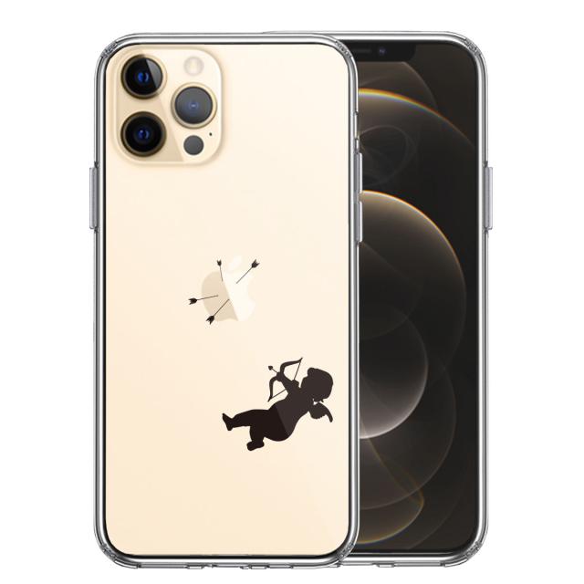 iPhone12Pro ケース クリア キューピット スマホケース 側面ソフト 背面ハード ハイブリッド 送料無料-0