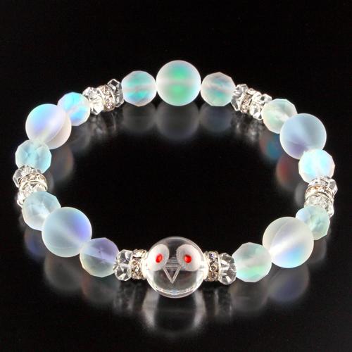 ムーンライト幸福ふくろうブレス ジュエリー品質保証書付き 送料無料-1