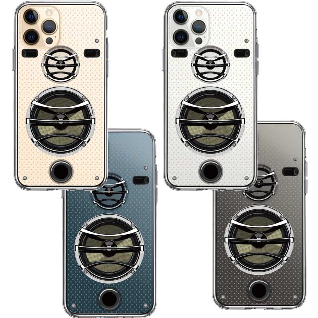 iPhone12Pro ケース クリア スピーカー スマホケース 側面ソフト 背面ハード ハイブリッド 送料無料-1