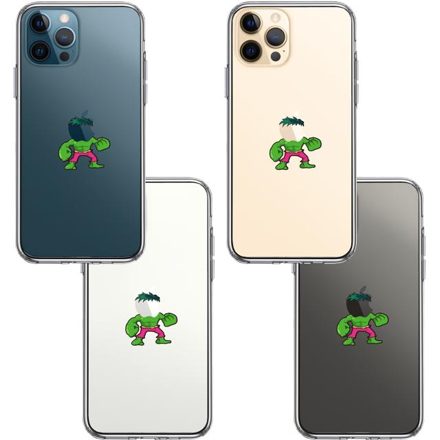 iPhone12Pro ケース クリア 映画パロディ 超人 スマホケース 側面ソフト 背面ハード ハイブリッド 送料無料-1