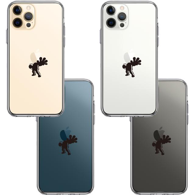 iPhone12Pro ケース クリア 映画パロディ 天才 格闘家 2 スマホケース 側面ソフト 背面ハード ハイブリッド 送料無料-1