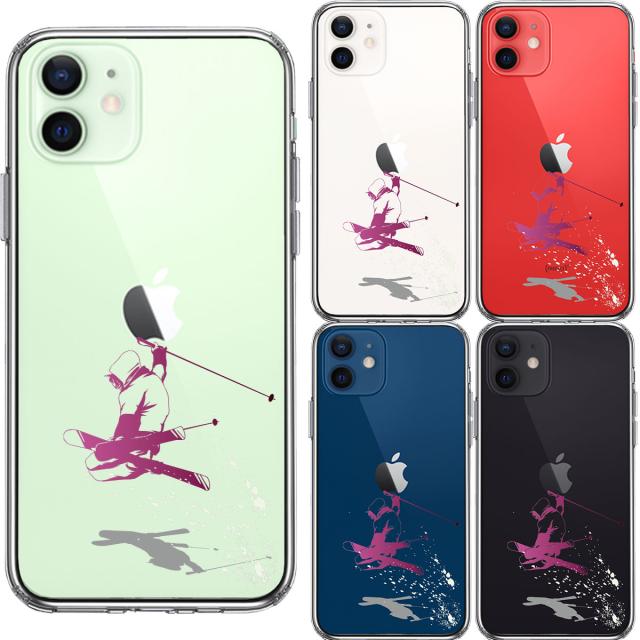 iPhone12 ケース クリア フリースタイル アクロバット スマホケース 側面ソフト 背面ハード ハイブリッド 送料無料-1