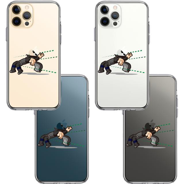 iPhone12Pro ケース クリア 映画パロディ MATRISK 2 スマホケース 側面ソフト 背面ハード ハイブリッド 送料無料-1