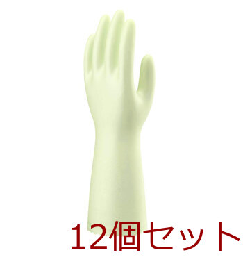 ショーワ ナイスハンド さらっとタッチ パールグリーン Lサイズ 12個セット 送料無料-1