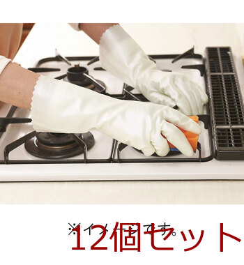 ショーワ ナイスハンド さらっとタッチ パールグリーン Lサイズ 12個セット 送料無料-2