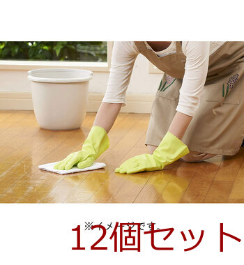 ショーワ ナイスハンド ミュー中厚手 やわらかタイプ グリーン Lサイズ 12個セット 送料無料-2