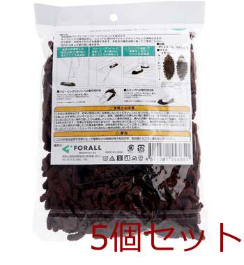 スリッパにも取り付けられるフローリングワイパー用 モコモコモップ 2個入 5セット 送料無料-1