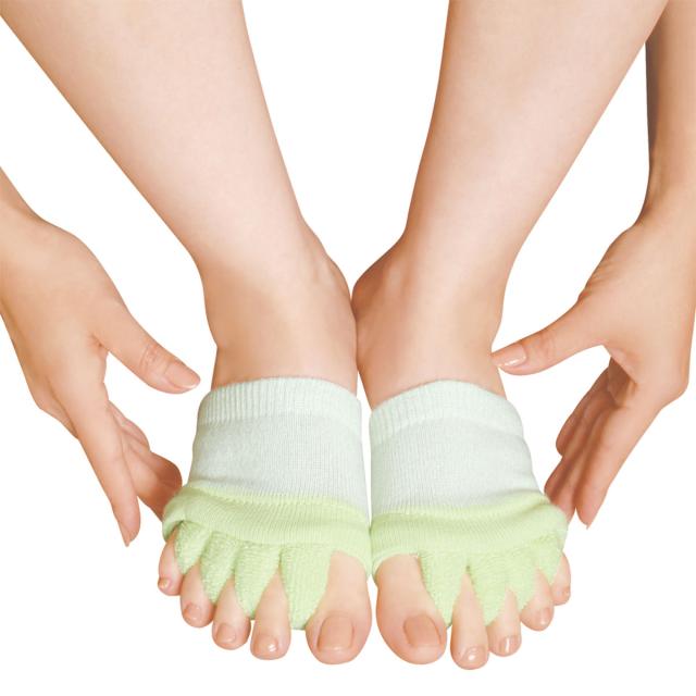 リフレ気分 足指サポーター パッとリフレ フリーサイズ 22-26cm 男女兼用2枚入 3セット 送料無料-3